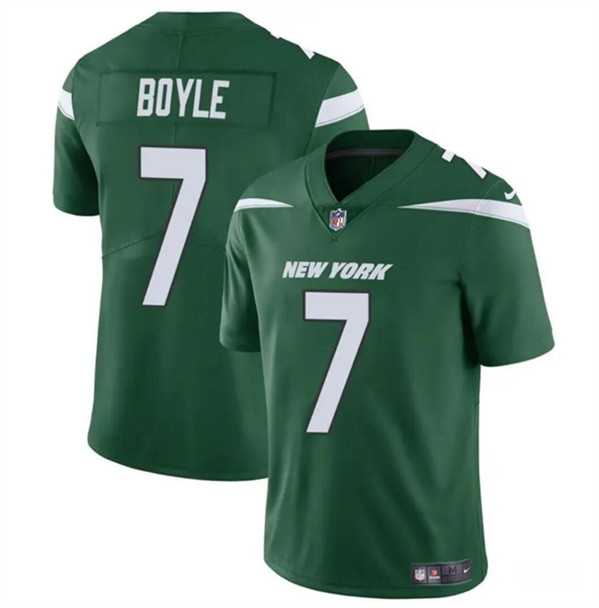 Men & Women & Youth New York Jets #7 Tim Boyle Green Vapor Untouchable Limited Jersey
